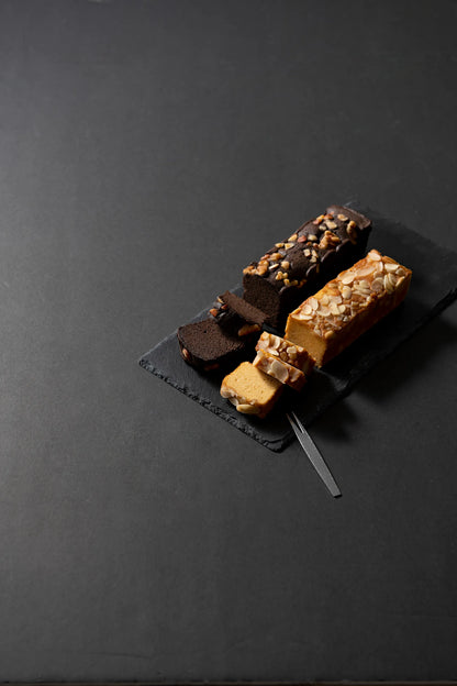 パウンドケーキチョコとキャラメル　2本入り　常温　95038-08