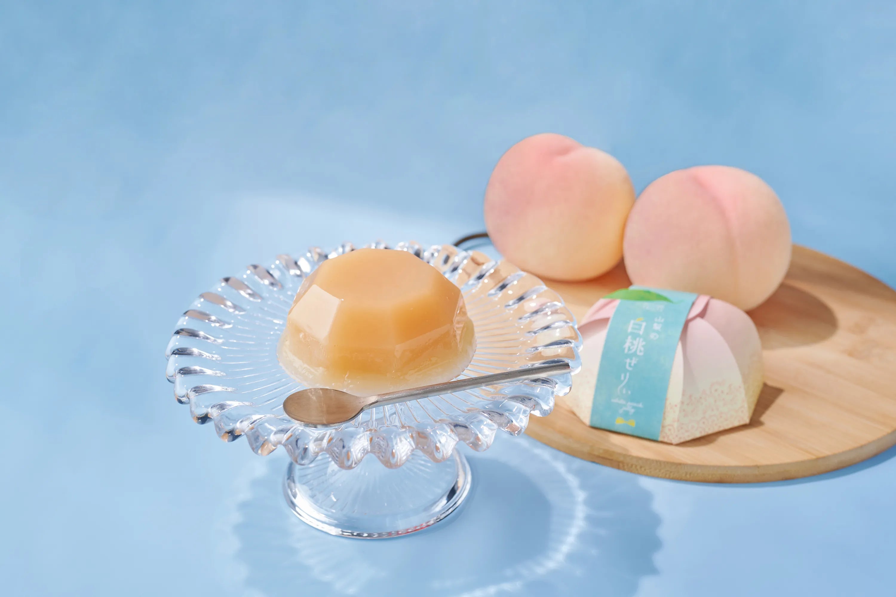 山梨の白桃ぜりぃ（7個）