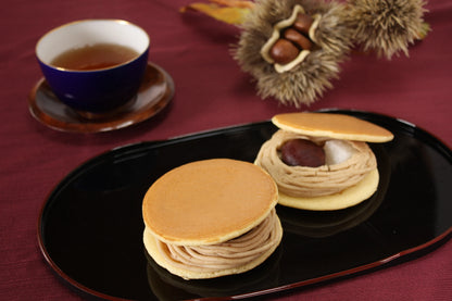 【送料無料】モンブランどら焼き　6個入り　冷凍　03187